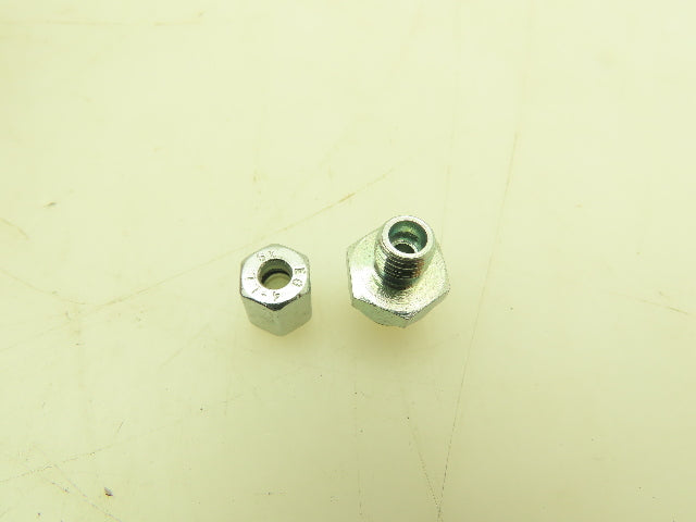 Parker EO 4-LL Male Stud Connector 4mm Tube x 1/8" BSPP Thread  Lot of 11