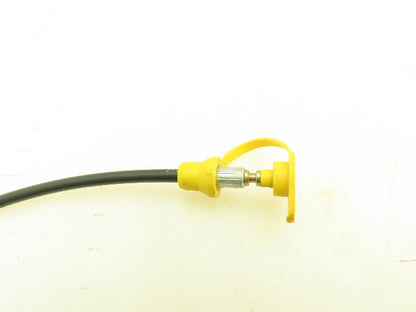 Stauff-Test DN2 Hydraulic Test Coupling Hose 1/4" NPT x Plug-In  Lot of 3