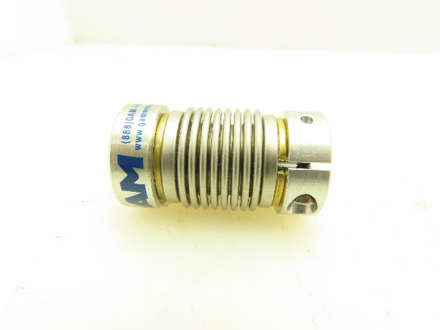 Jakob GAM KM-4 Bellows Flex Coupling 6mm Bore 4Nm