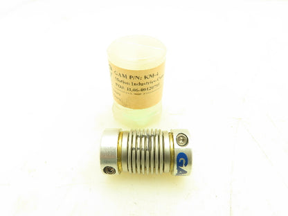 Jakob GAM KM-4 Bellows Flex Coupling 6mm Bore 4Nm