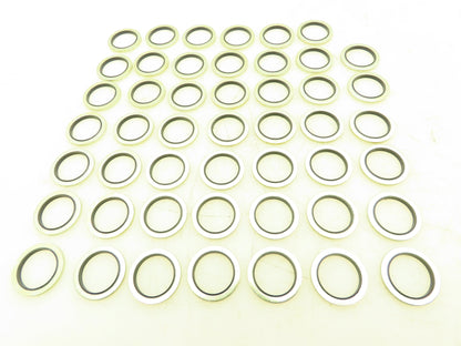 Parker D9DT-10 Bonded Seal O-Ring Nitrile/Steel K4 Fitting 5/8" BSPP  Lot of 48