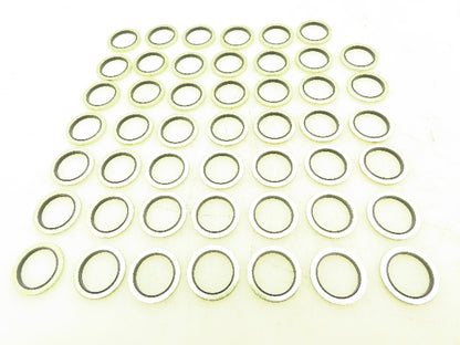 Parker D9DT-10 Bonded Seal O-Ring Nitrile/Steel K4 Fitting 5/8" BSPP  Lot of 48