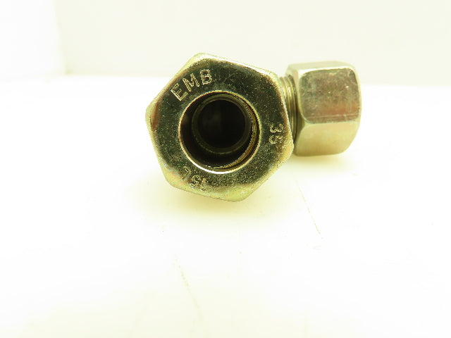 EMB W15L 90° Elbow 15mm Tube Union Compression Fitting  Lot of 10