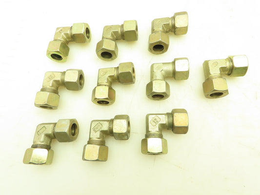 EMB W15L 90° Elbow 15mm Tube Union Compression Fitting  Lot of 10