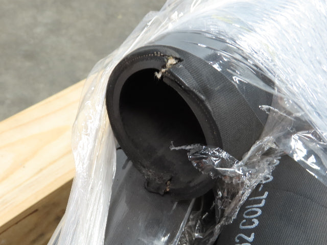 Weatherhead H03932 Coll-O-Crimp Braided Rubber Hydraulic Suction Hose 2" ID x48'