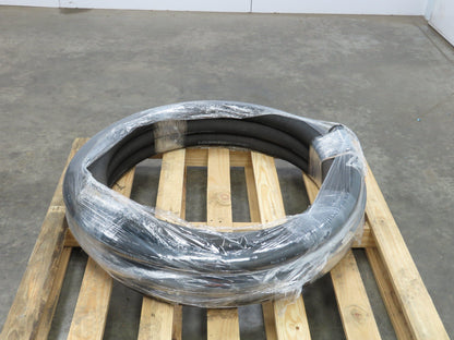 Weatherhead H03932 Coll-O-Crimp Braided Rubber Hydraulic Suction Hose 2" ID x48'