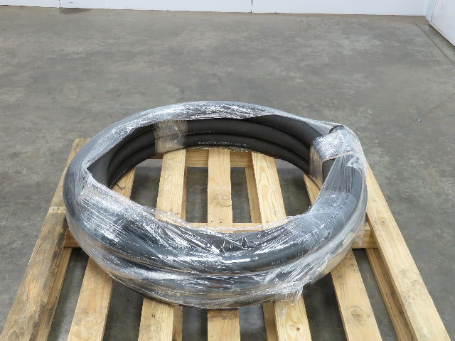 Weatherhead H03932 Coll-O-Crimp Braided Rubber Hydraulic Suction Hose 2" ID x48'