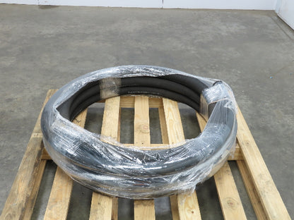 Weatherhead H03932 Coll-O-Crimp Braided Rubber Hydraulic Suction Hose 2" ID x48'