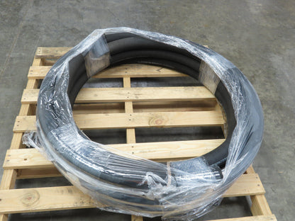 Weatherhead H03932 Coll-O-Crimp Braided Rubber Hydraulic Suction Hose 2" ID x48'