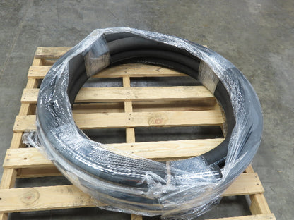 Weatherhead H03932 Coll-O-Crimp Braided Rubber Hydraulic Suction Hose 2" ID x48'