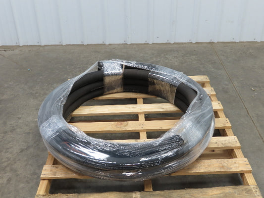 Weatherhead H03932 Coll-O-Crimp Braided Rubber Hydraulic Suction Hose 2" ID x48'