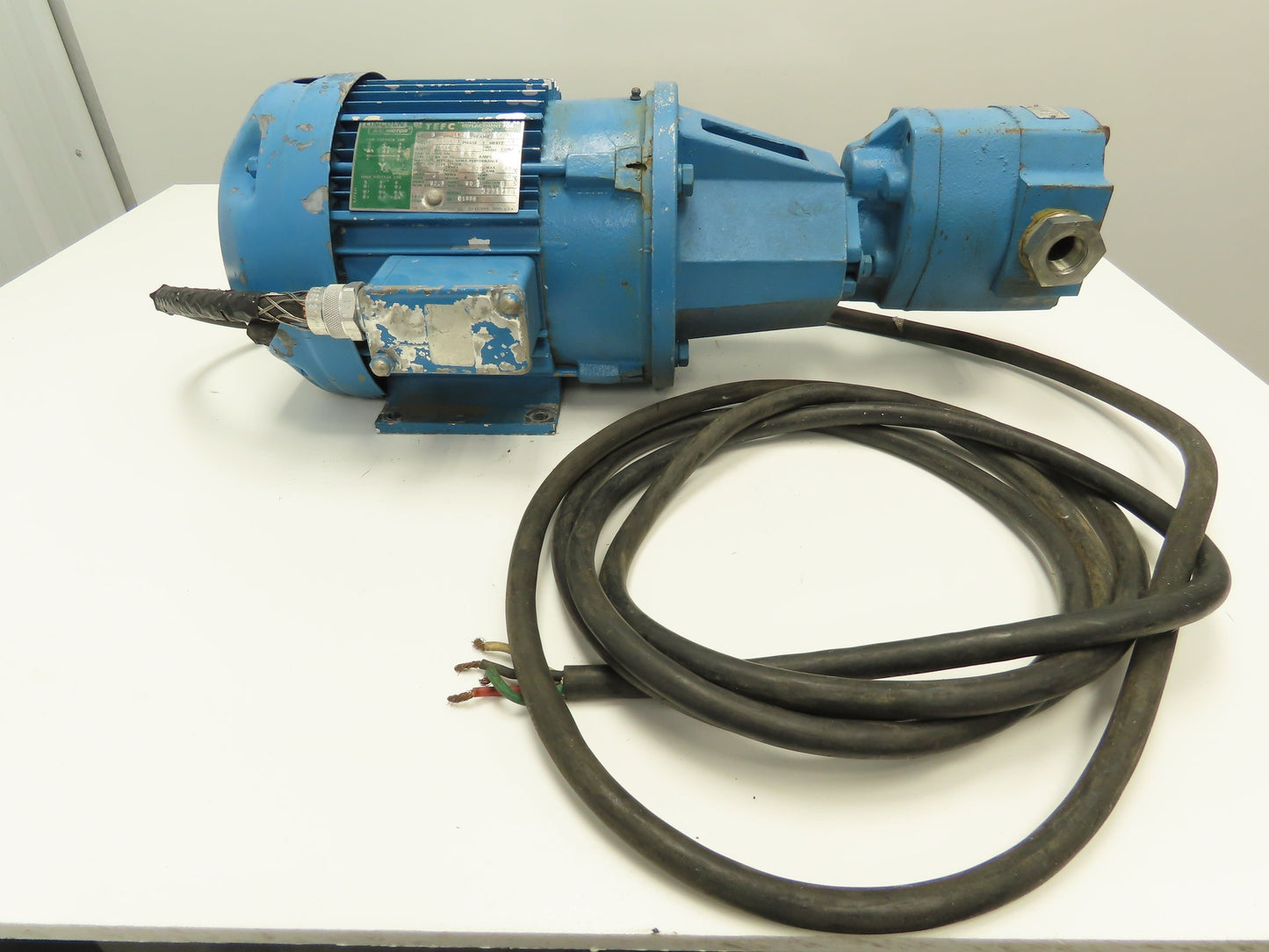 Delta Power Hydraulic D49 Pump Motor 3Hp 1750 RPM 460V 3PH 182TC 33 GPM