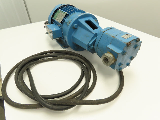 Delta Power Hydraulic D49 Pump Motor 3Hp 1750 RPM 460V 3PH 182TC 33 GPM