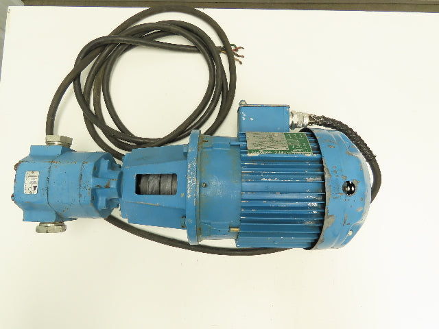Delta Power Hydraulic D49 Pump Motor 3Hp 1750 RPM 460V 3PH 182TC 33 GPM