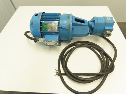 Delta Power Hydraulic D49 Pump Motor 3Hp 1750 RPM 460V 3PH 182TC 33 GPM