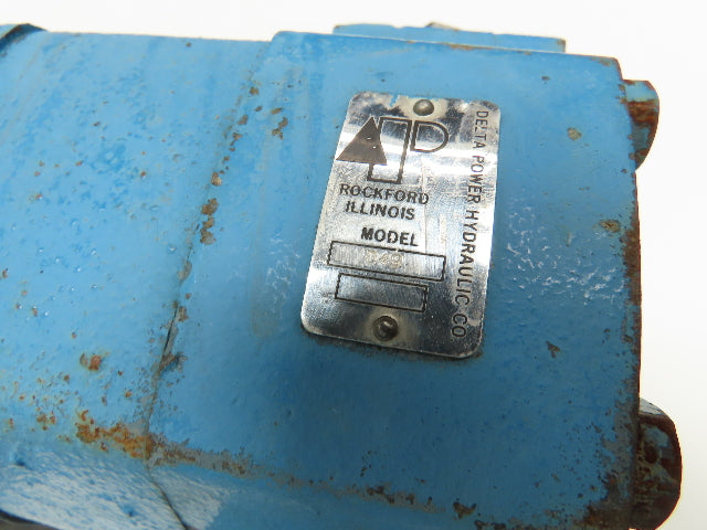 Delta Power Hydraulic D49 Pump Motor 3Hp 1750 RPM 460V 3PH 182TC 33 GPM