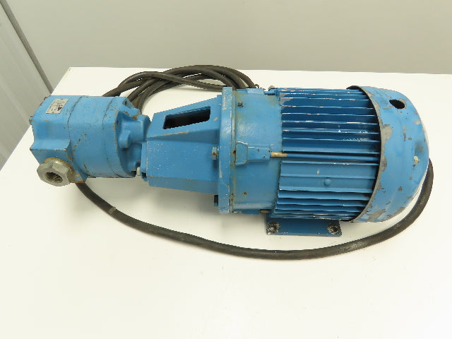 Delta Power Hydraulic D49 Pump Motor 3Hp 1750 RPM 460V 3PH 182TC 33 GPM