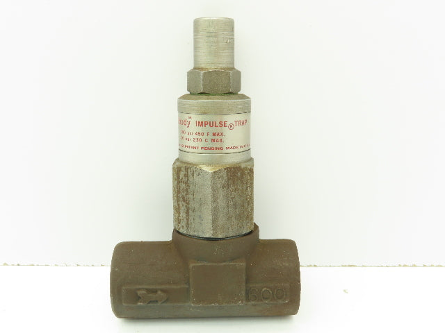 Yarway 730/740 CL Unibody Impulse Steam Trap Valve 3/4" NPT 300 PSI