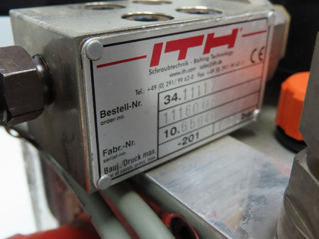 ITH Eco-MAX 17 Portable Electric Hydraulic High Pressure Pump Power Unit 120V