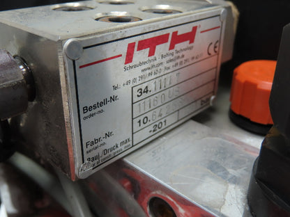 ITH Eco-MAX 17 Portable Electric Hydraulic High Pressure Pump Power Unit 120V