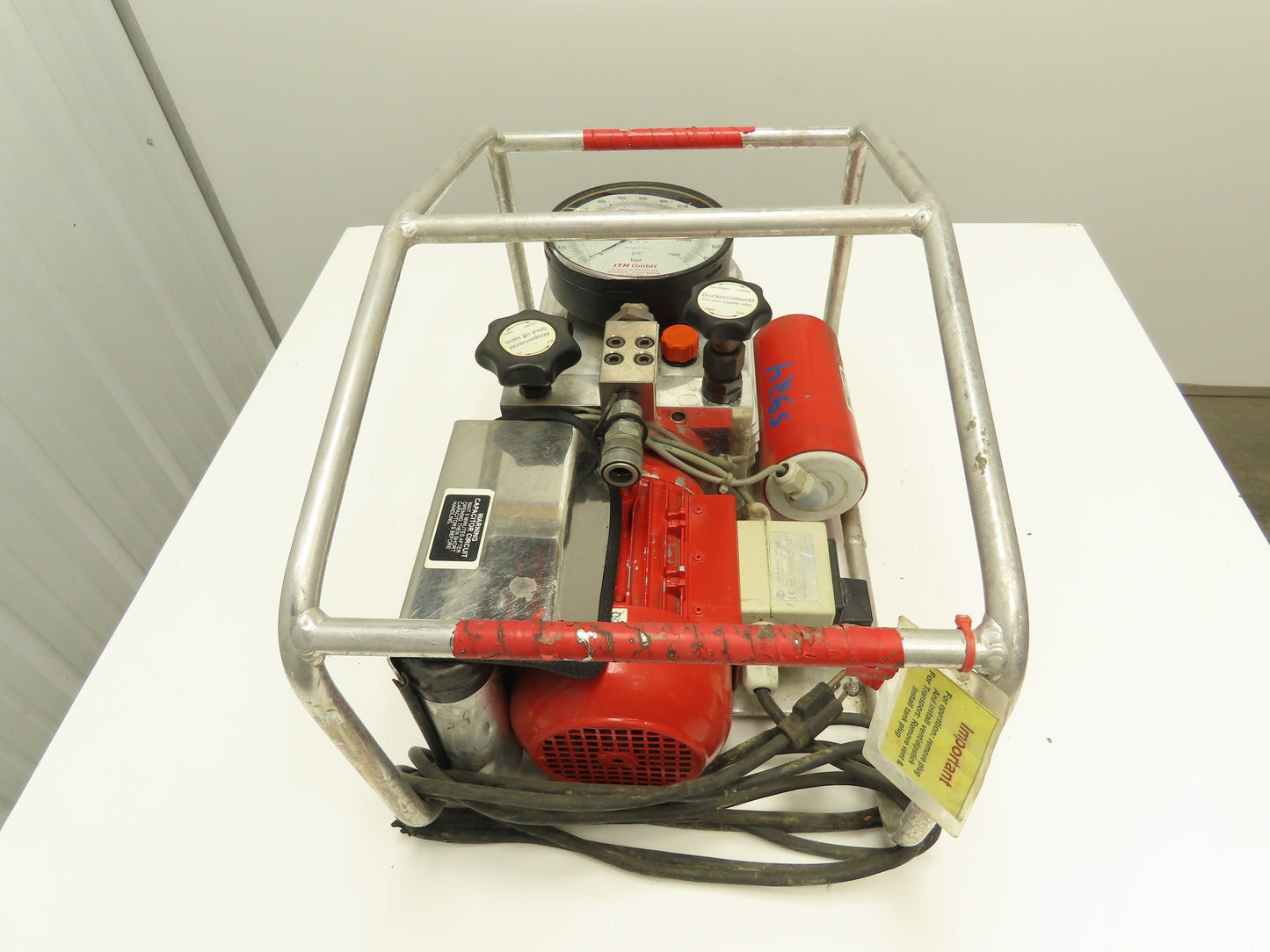 ITH Eco-MAX 17 Portable Electric Hydraulic High Pressure Pump Power Unit 120V