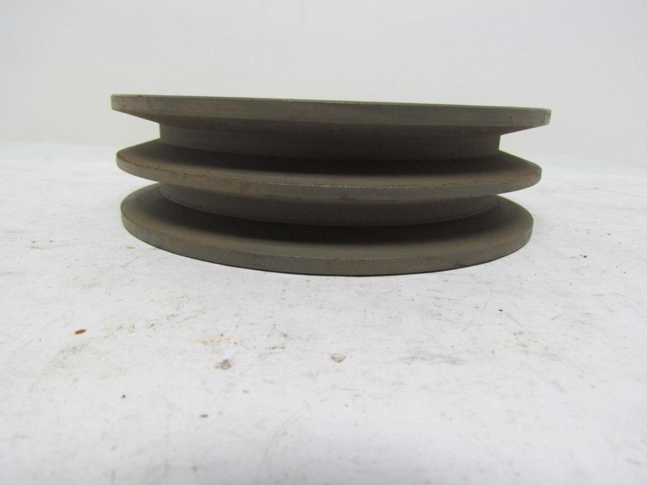 TB Woods 6 2X2BSDS 2-Groove Pulley Sheave A-B V-Belt 6.625"OD QD SDS Bushed