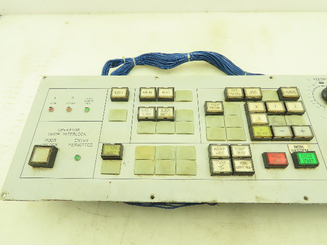 Makino CNC Interface Operator Keyboard Panel Spindle Drive Control ...