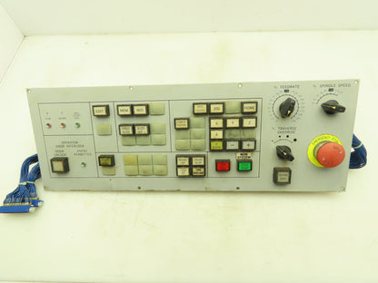Makino CNC Interface Operator Keyboard Panel Spindle Drive Control
