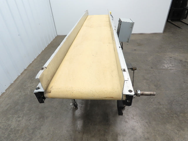 Emi Plastics ADF-18-8-40 Belt Conveyor 18" x 8' Long 19.5"Belt  *NO DRIVE*