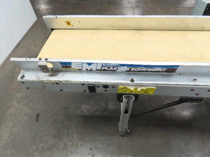 Emi Plastics ADF-18-8-40 Belt Conveyor 18" x 8' Long 19.5"Belt  *NO DRIVE*