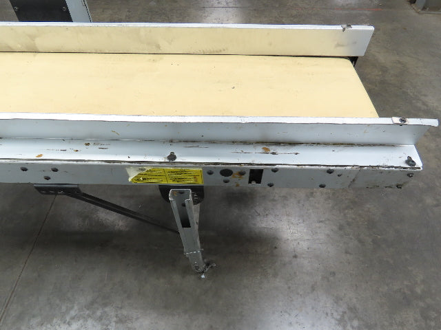 Emi Plastics ADF-18-8-40 Belt Conveyor 18" x 8' Long 19.5"Belt  *NO DRIVE*