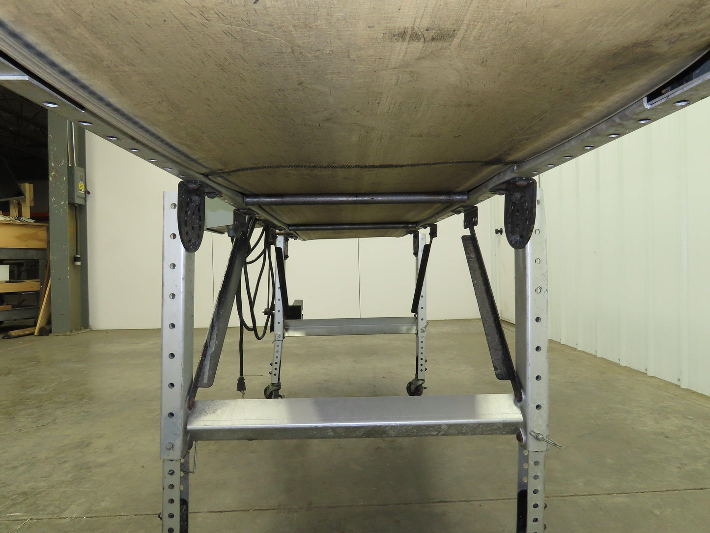 Emi Plastics ADF-18-8-40 Belt Conveyor 18" x 8' Long 19.5"Belt  *NO DRIVE*