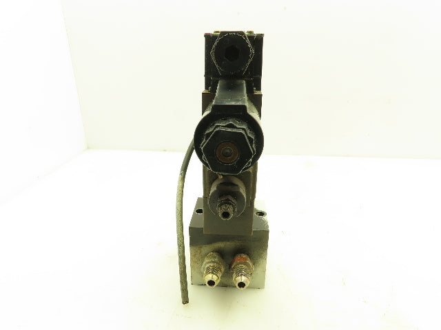 Daikin KSO-G02-3BP-30-NR Hydraulic Directional Solenoid Check Valve Stack 24VDC