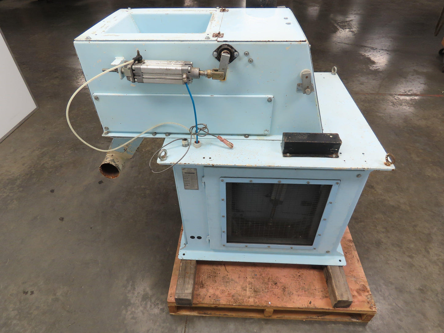 Technipes NTE Belt Feeder Weigh System Bagger Pneumatic Air Powered Flour Salt