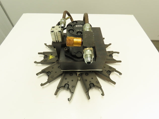 Makino 10-Position CNC Hydraulic Rotary Tool Changer HSK63 CAT40