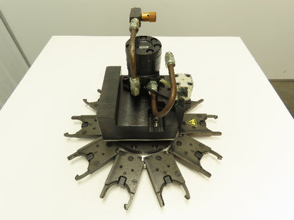 Makino 10-Position CNC Hydraulic Rotary Tool Changer HSK63 CAT40