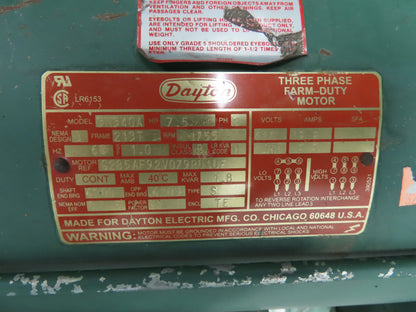 TempTek 1010EM Plastic Granulator Shredder Chipper 7.5HP 230/460V Motor 7.5mm