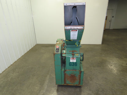 TempTek 1010EM Plastic Granulator Shredder Chipper 7.5HP 230/460V Motor 7.5mm