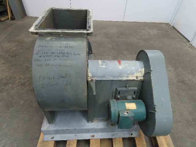 H.K. Porter 15-1206-5 Exhaust Fan Blower 2hp 3PH 2180 CFM SP 3-1/2 Mod 150