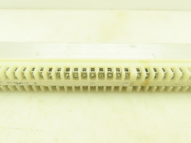Allen Bradley 1492 Style F White Terminal Block (100 pcs)  36" Aluminum DIN Rail
