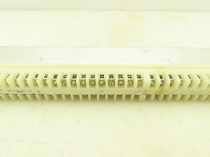 Allen Bradley 1492 Style F White Terminal Block (100 pcs)  36" Aluminum DIN Rail