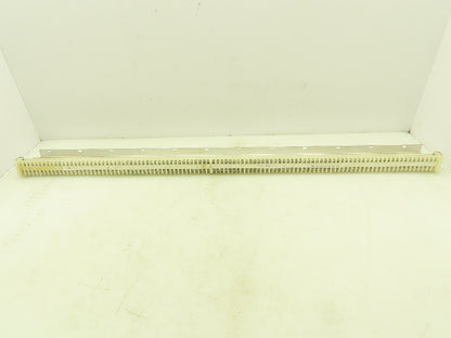 Allen Bradley 1492 Style F White Terminal Block (100 pcs)  36" Aluminum DIN Rail
