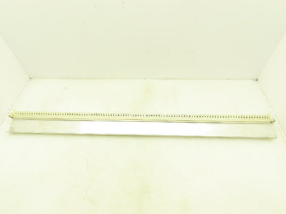 Allen Bradley 1492 Style F White Terminal Block (100 pcs)  36" Aluminum DIN Rail