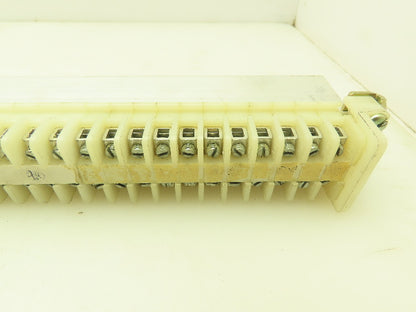 Allen Bradley 1492 Style F White Terminal Block (100 pcs)  36" Aluminum DIN Rail