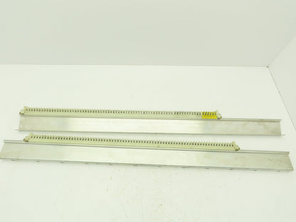 Allen Bradley 1492 Style F White Terminal Block (150 pcs) 36" Aluminum DIN Rail