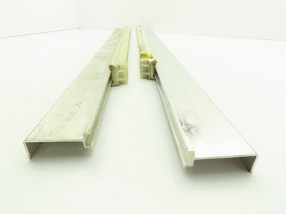 Allen Bradley 1492 Style F White Terminal Block (150 pcs) 36" Aluminum DIN Rail