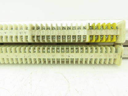 Allen Bradley 1492 Style F White Terminal Block (150 pcs) 36" Aluminum DIN Rail