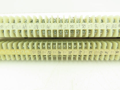 Allen Bradley 1492 Style F White Terminal Block (150 pcs) 36" Aluminum DIN Rail