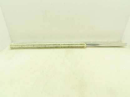 Allen Bradley 1492 Style F White Terminal Block (200 pcs)  36" Aluminum DIN Rail