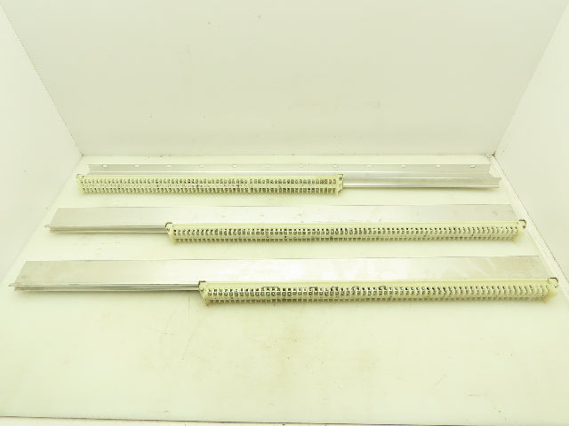 Allen Bradley 1492 Style F White Terminal Block (200 pcs)  36" Aluminum DIN Rail